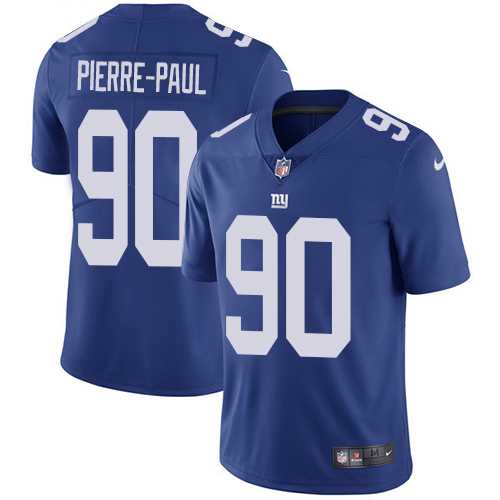 Nike New York Giants #90 Jason Pierre-Paul Royal Blue Team Color NFL Vapor Untouchable Limited Jersey,We sell and wholesale Nike New York Giants #90 Jason Pierre-Paul Royal Blue Team Color NFL Vapor Untouchable Limited Jersey on line form chian!